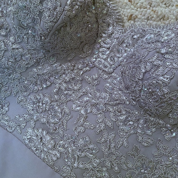 Portia and Scarlett ‘Frozen’ Evening, Prom, Gala, Bridesmaid, Dress, Fitted,Gown - Picture 8 of 9